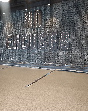 Epoxy coating tools and materials used in flooring installation