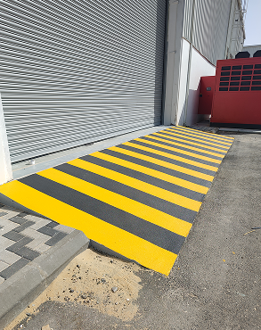 Warehouse epoxy flooring project in Dammam, Saudi Arabia